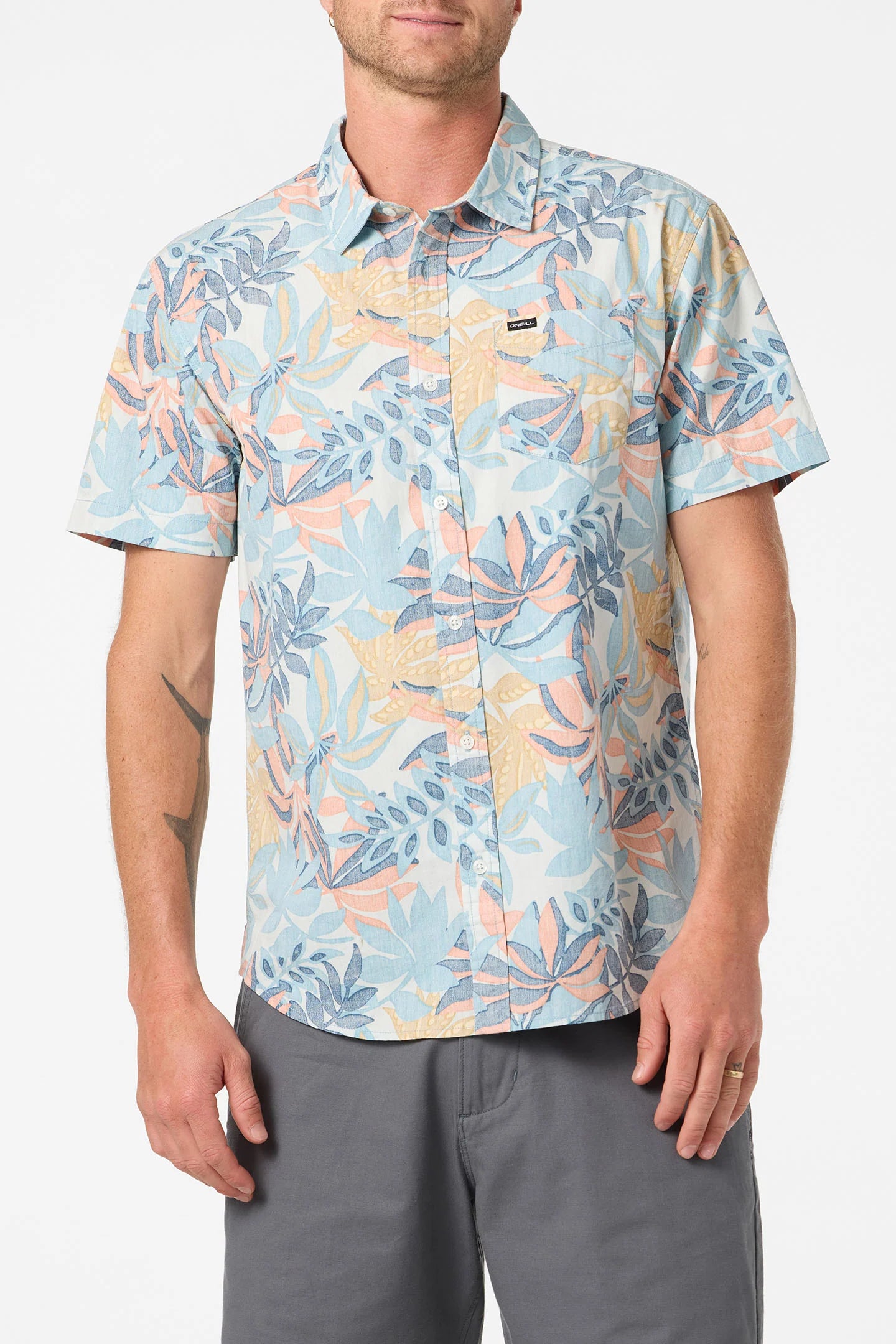 M TERRACE STANDARD SS WOVEN SHIR