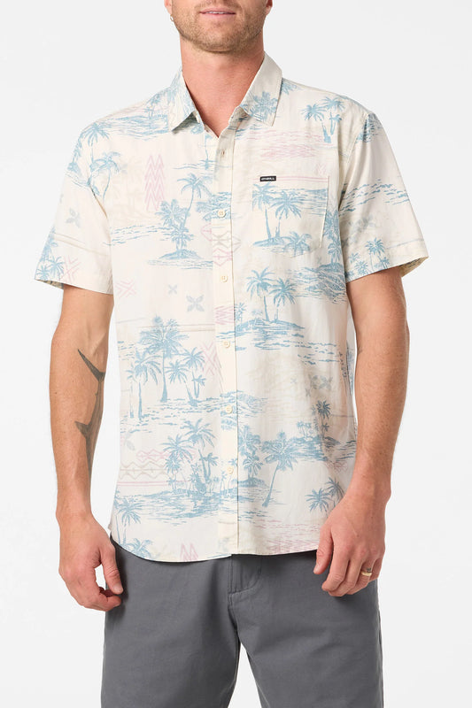 M OASIS STANDARD SS WOVEN SHIRT