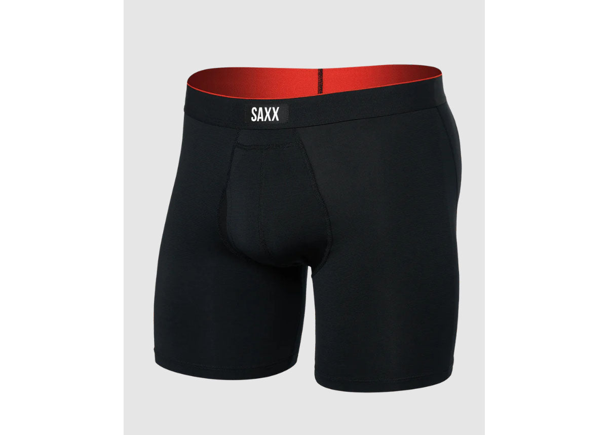 Saxx Mens Multi-sport Mesh Boxer Brief Fly NAVY