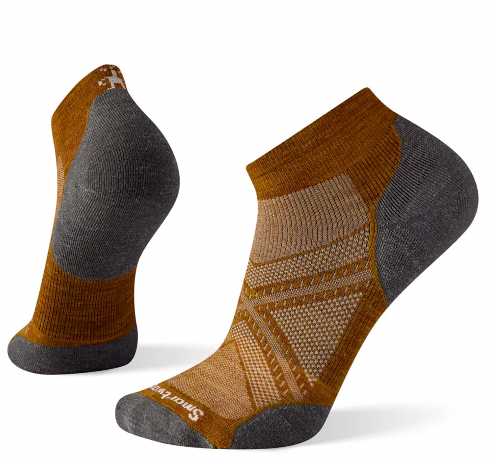 Smartwool Run Targeted Cushion Ankle Socks MEDIUM GRAY