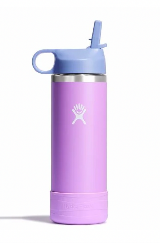 Hydroflask 20 Oz Wide Straw Lid & Boot GRASS