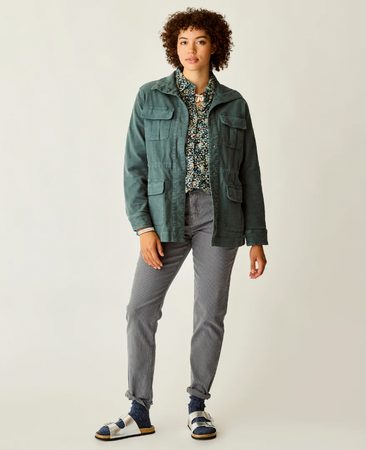 Womens Opal Utility Jacket Carve Designs