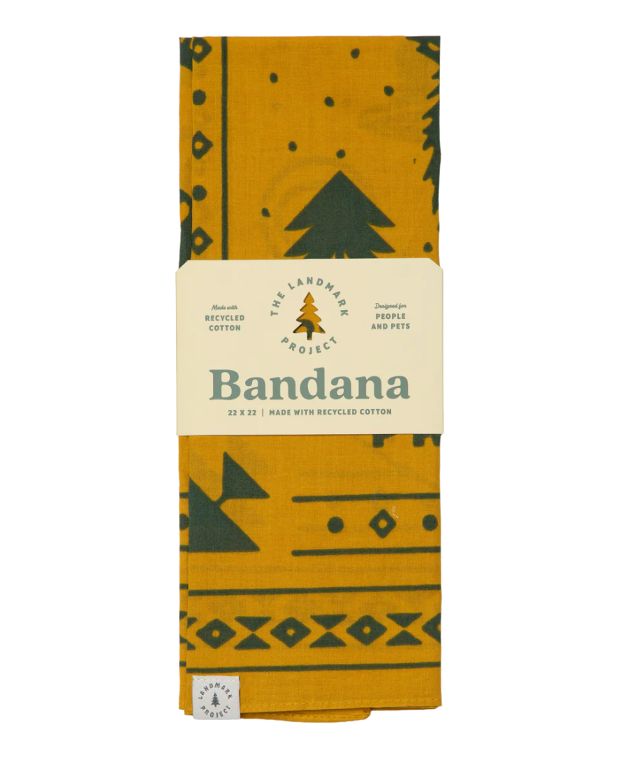 Smokey Bear Bandana  Amber Gold
