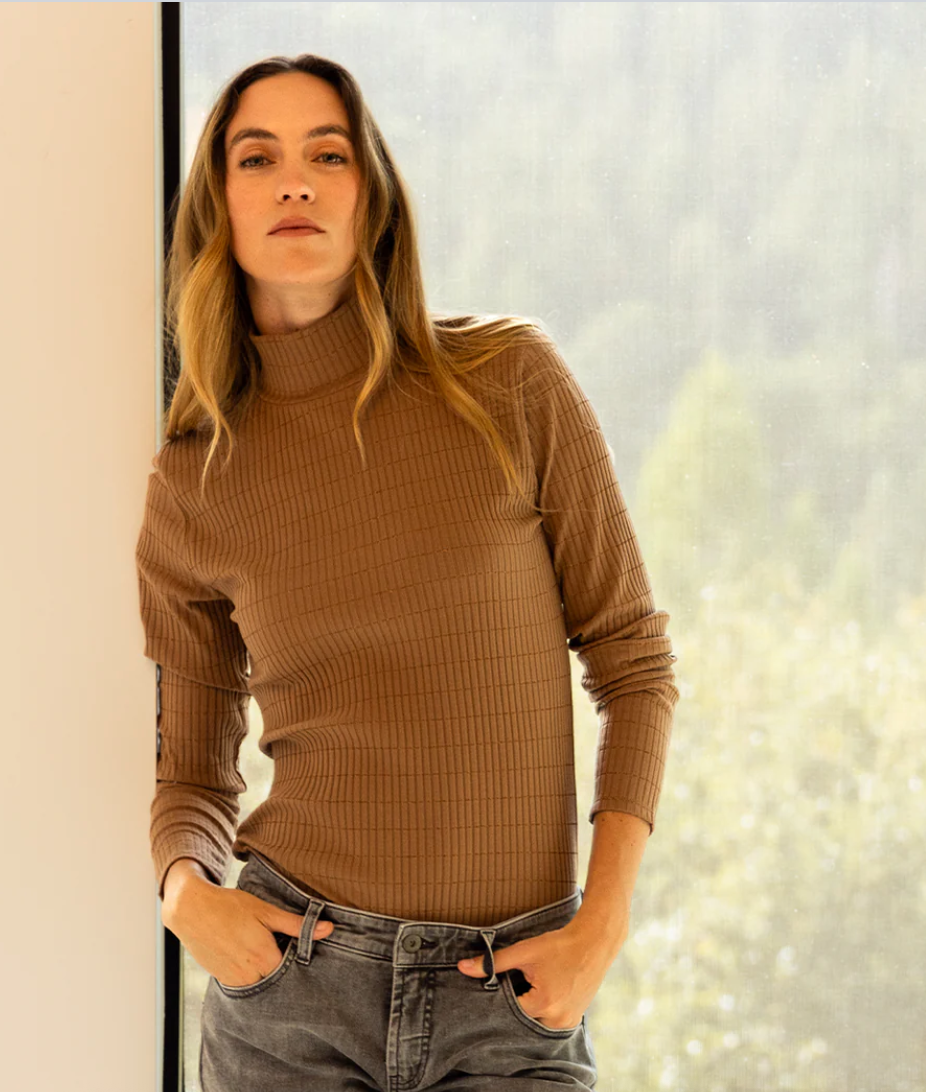 Womens Denise Turtleneck Carve Designs