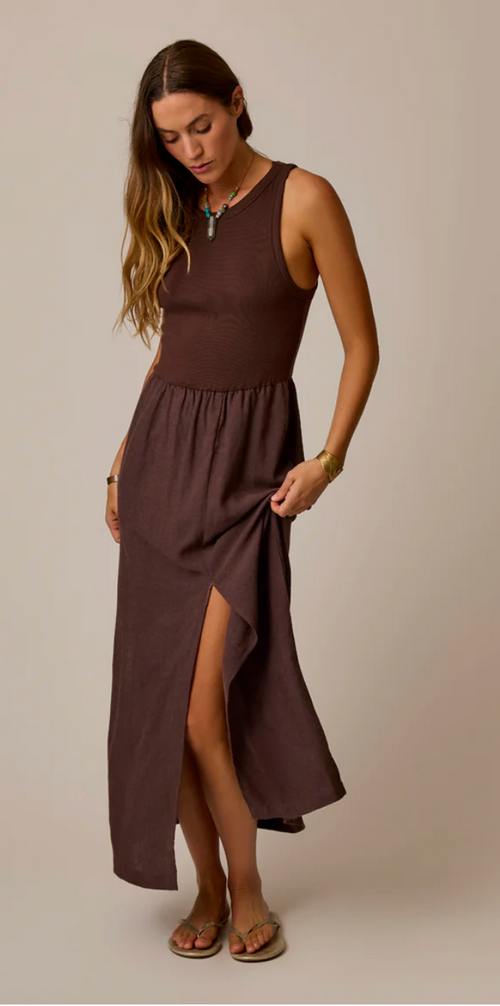 Coffee Chambray / XS