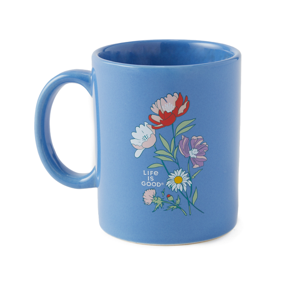 Life Is Good Jake's Mug SWEET DREAMS WILDFLOWERS