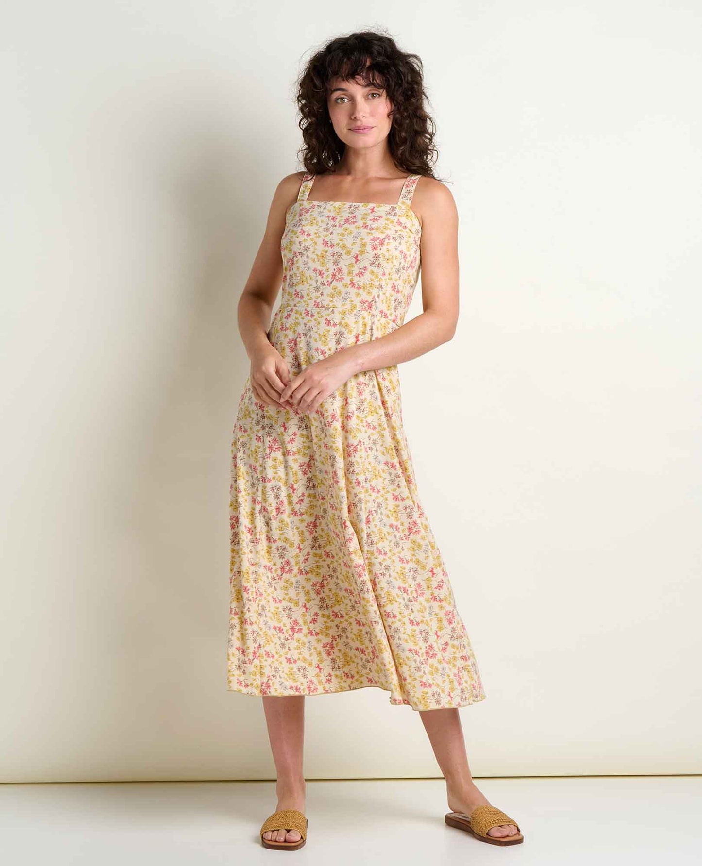 Womens Sunkissed Tank Midi Dress