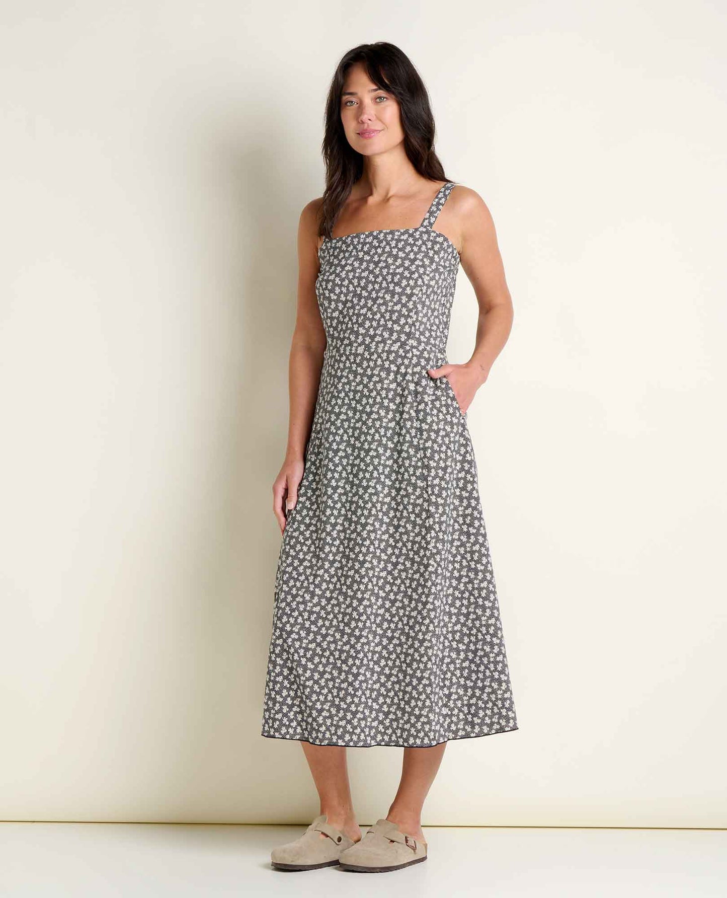 Womens Sunkissed Tank Midi Dress