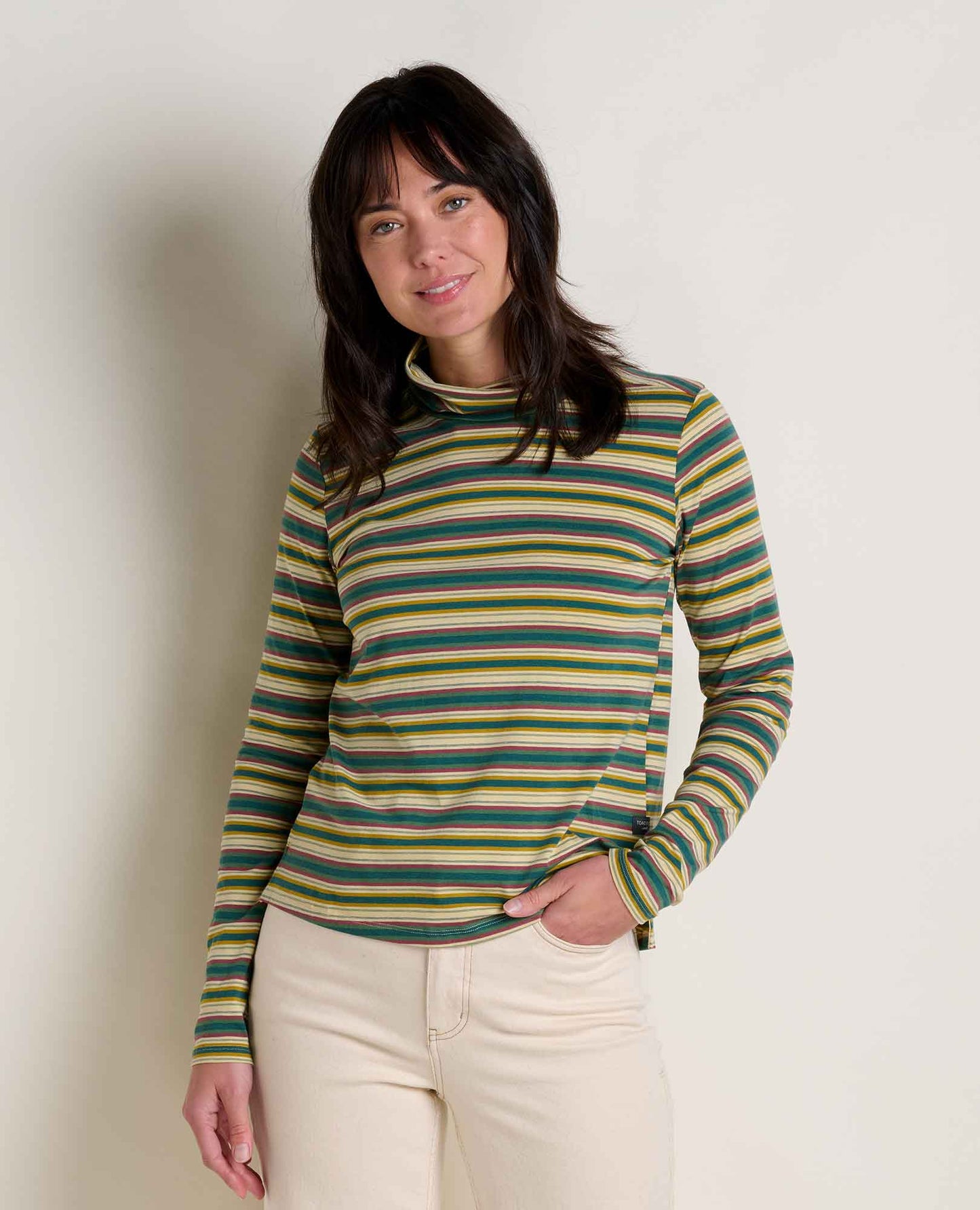 Womens Maisey Ls T-neck Toad & Co