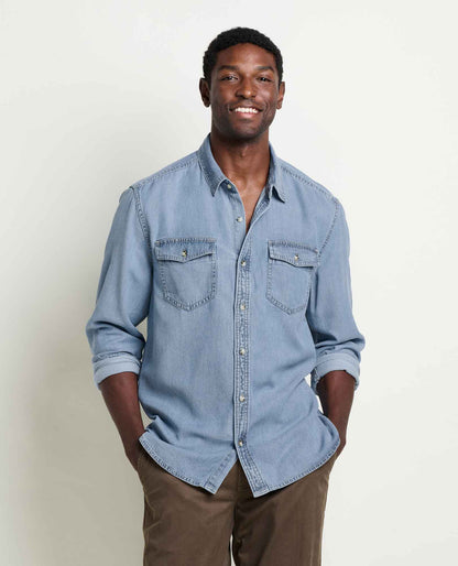 Mens Piñon Soft Denim Ls Shirt