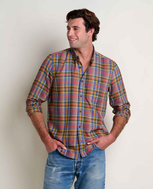 gold multi plaid / S