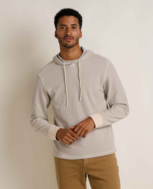 heather grey stripe / M