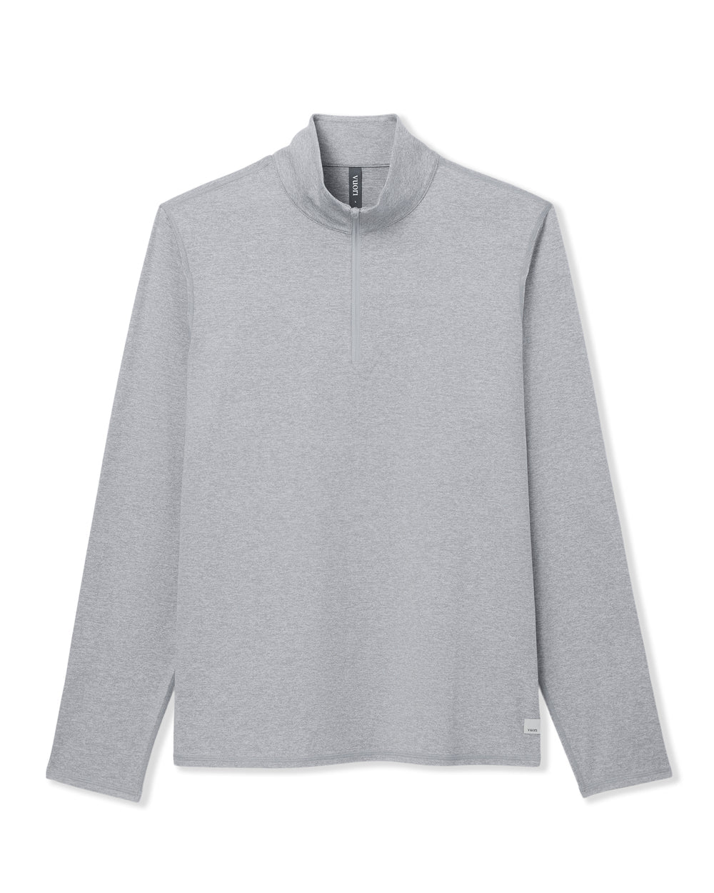 Vuori Ponto 1/2 Zip Mock Neck Ink Heather