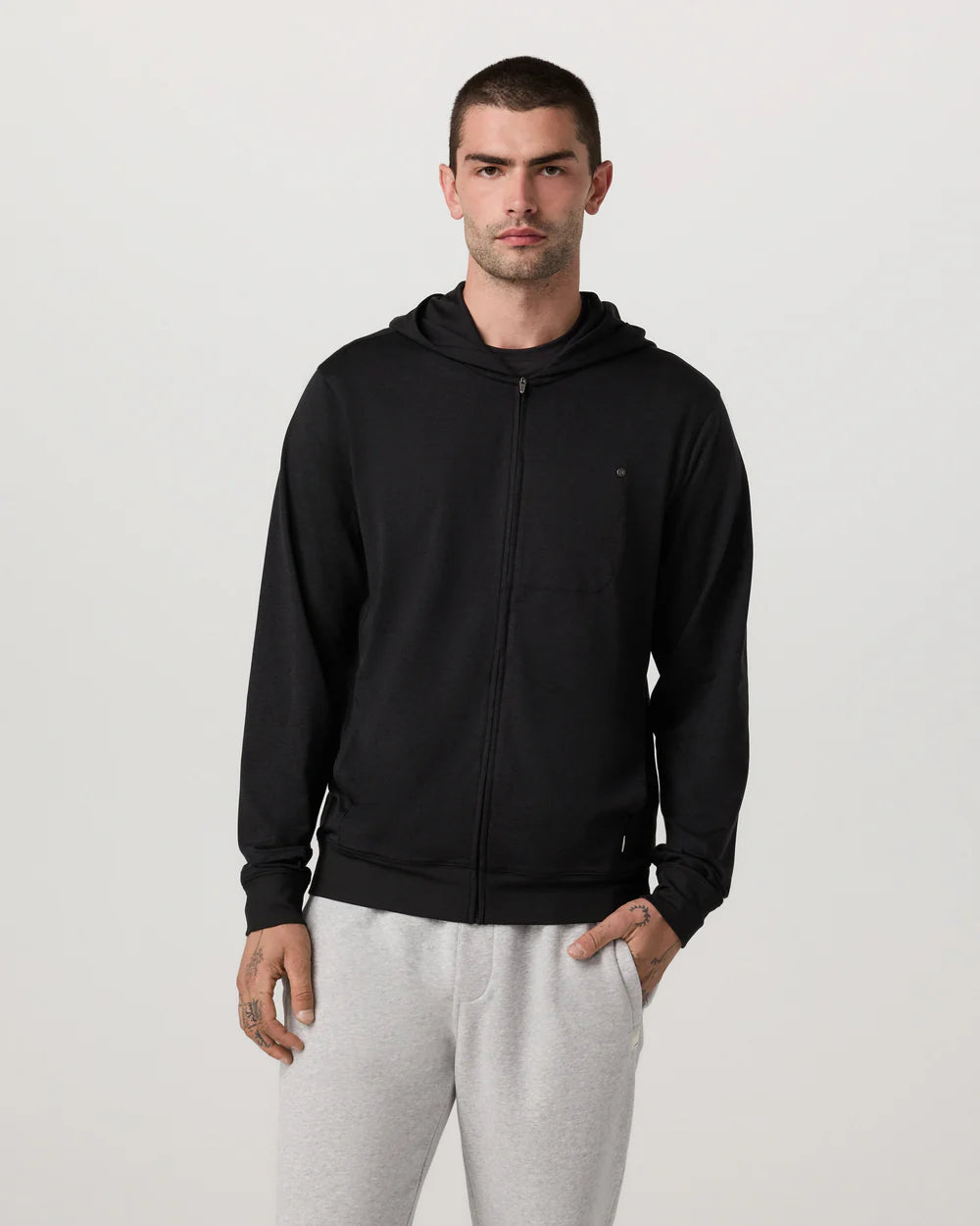 Mens Ponto Full Zip Hoodie