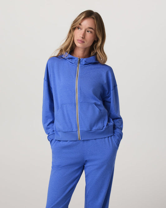 W Halo Modern Full Zip Hoodie Vuori
