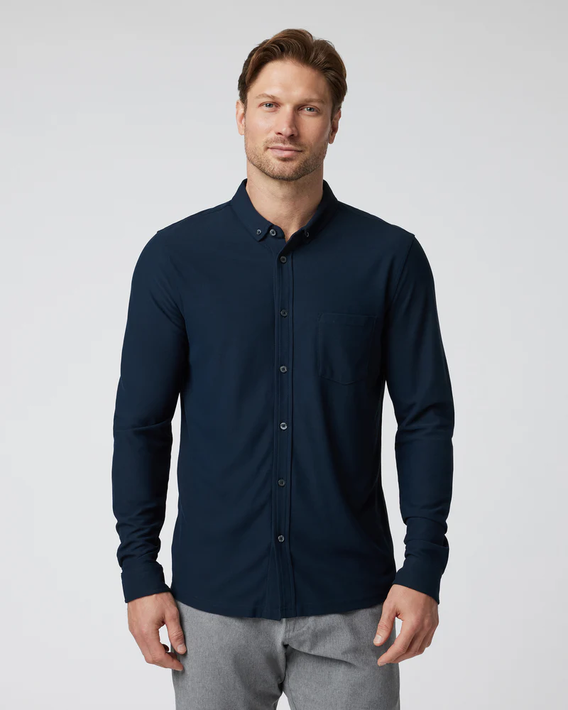Mens L/s Ace Button Down