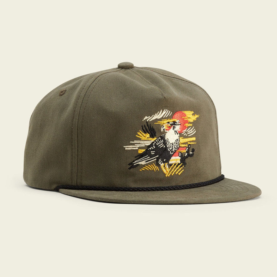 Howler Bros Unstructured Snapback Hats Caracara : Oregano