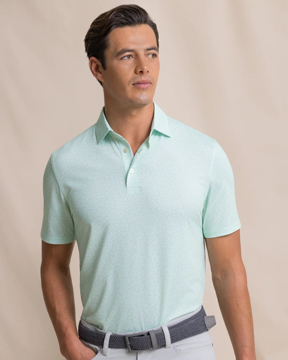 M SS Driver Pineapple Polo
