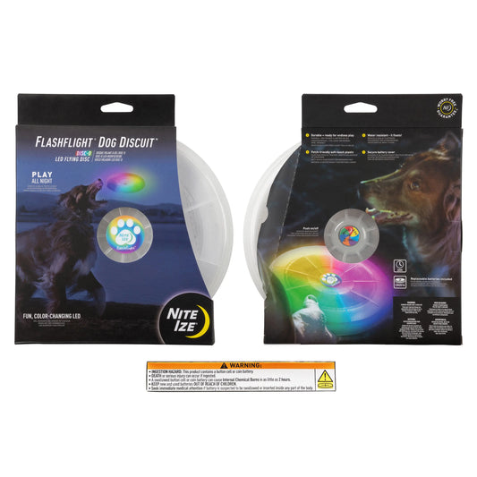 Flashflight Dog Discuit Led Flying Disc - Disc-o