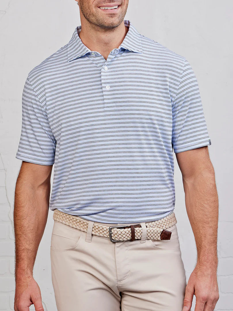 M Cloud Polo - Doral Stripe