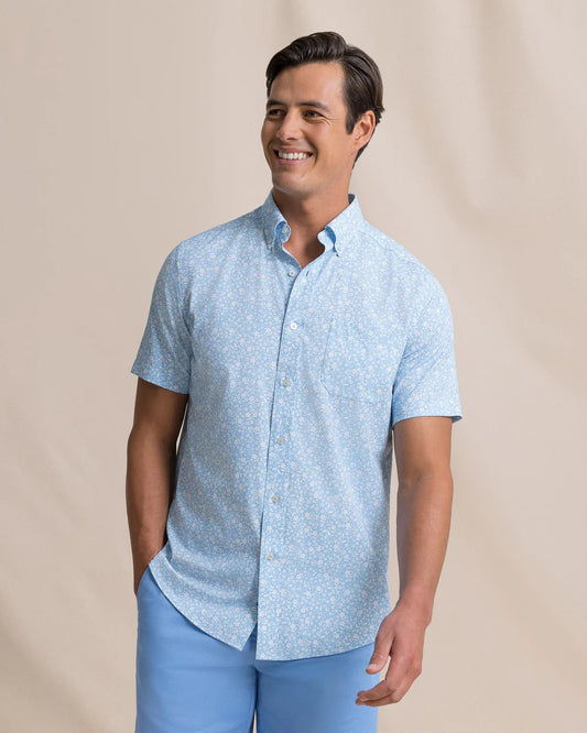 M SS CB Garden Blooms Sportshirt