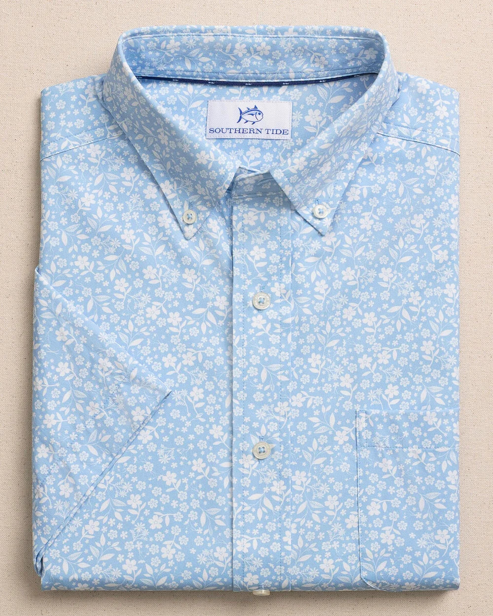 M SS CB Garden Blooms Sportshirt