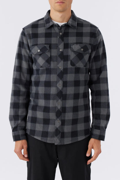 Mens Glacier Plaid Superfleece