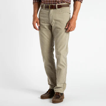 Duckhead Mens Holston Corduroy 5-pocket 30" Ins KHAKI