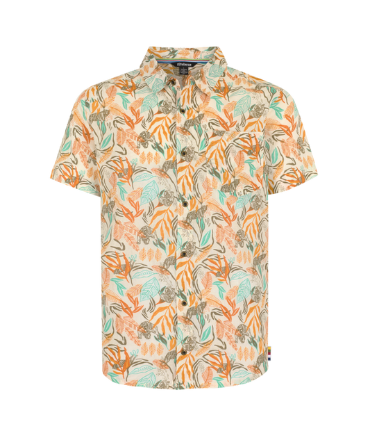 Sherpa Adventure Gear M Tiger Leaf Ss Shirt MASALA
