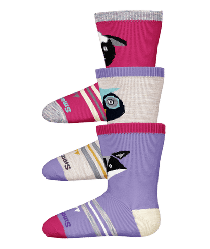 Smartwool Trio Socks ULTRA VIOLET