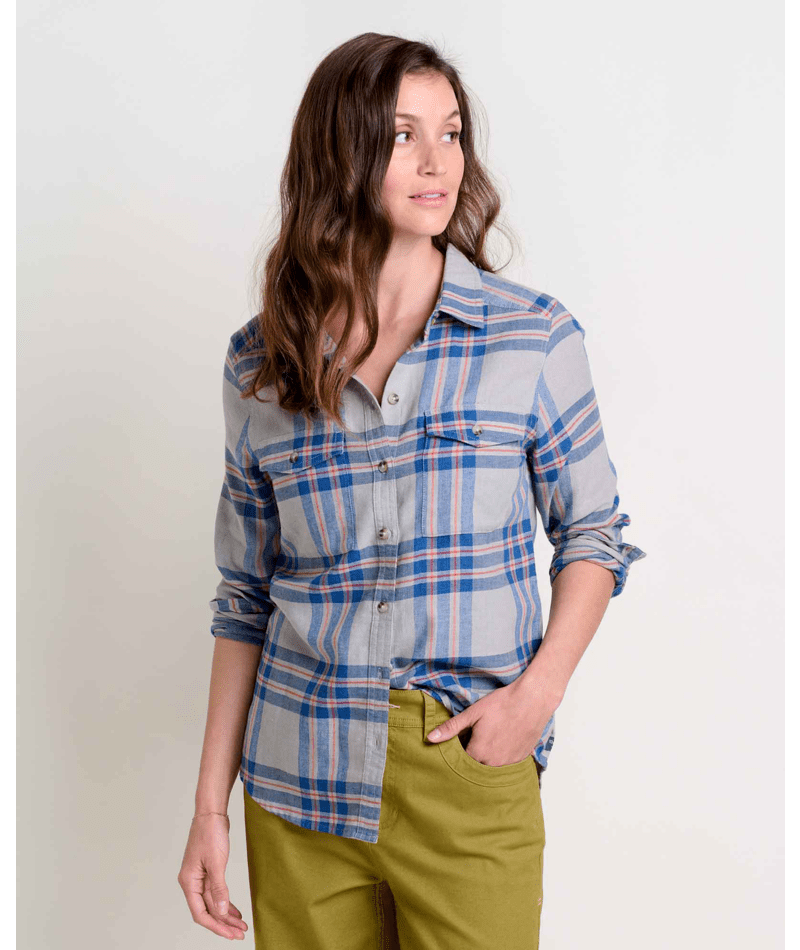 Womens Re-form Flannel Ls Shirt Toad & Co