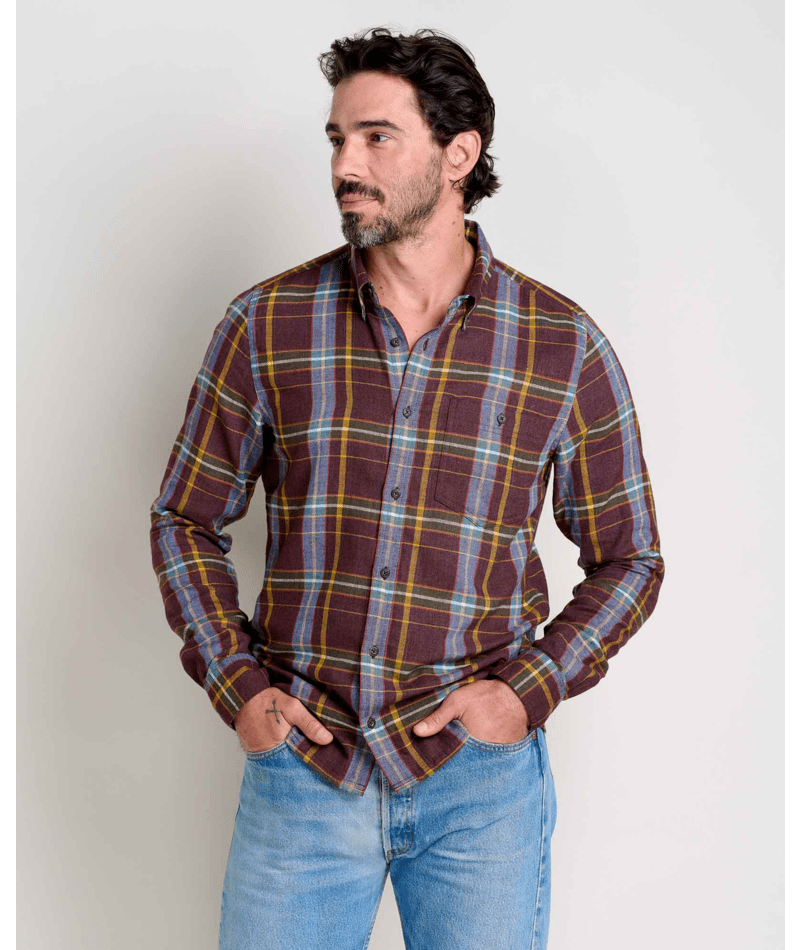 Mens Airsmyth Ls Shirt Toad & Co