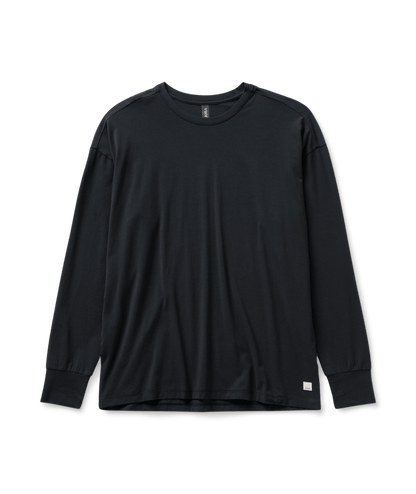 Vuori Longsleeve Feather Tee White