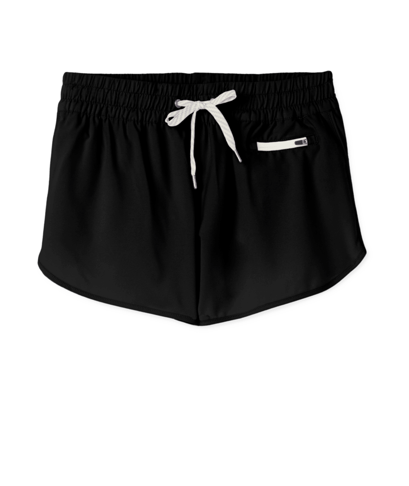 Vuori Clementine 4" Short 2.0 Black