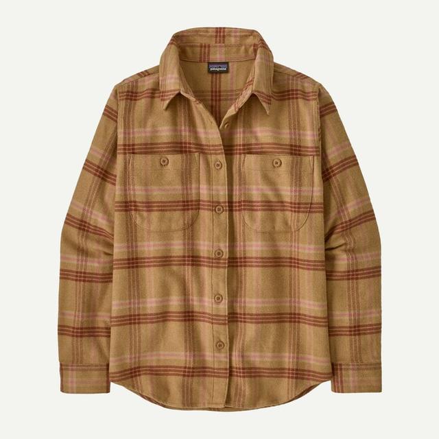 Patagonia Fjord Flannel Shirt Nest Brown