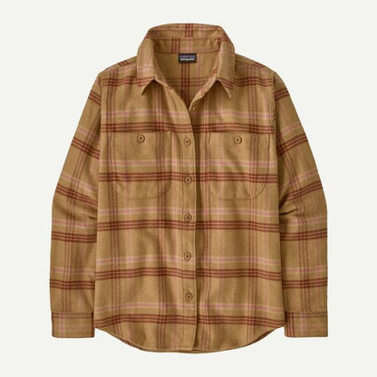 Patagonia Fjord Flannel Shirt Nest Brown
