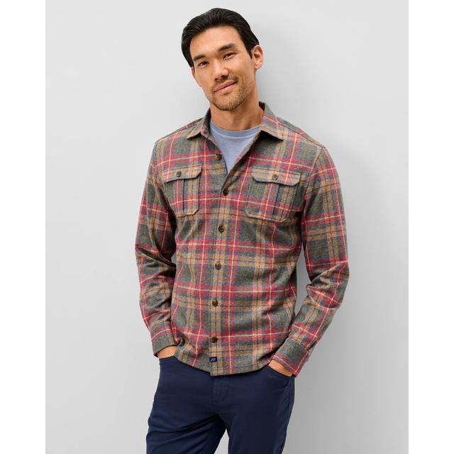 Johnnie-o Lodge Shirt - Yule Tartan Forest