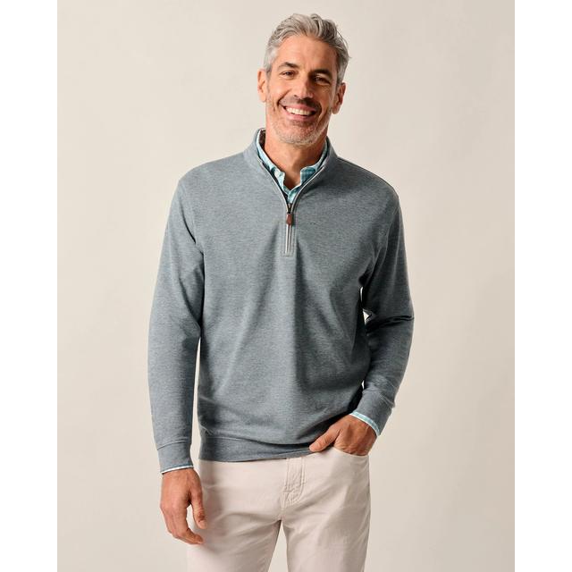 Johnnie-o Sully 1/4 Zip Pullover Gray