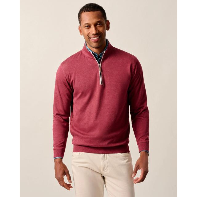Johnnie-o Sully 1/4 Zip Pullover Port