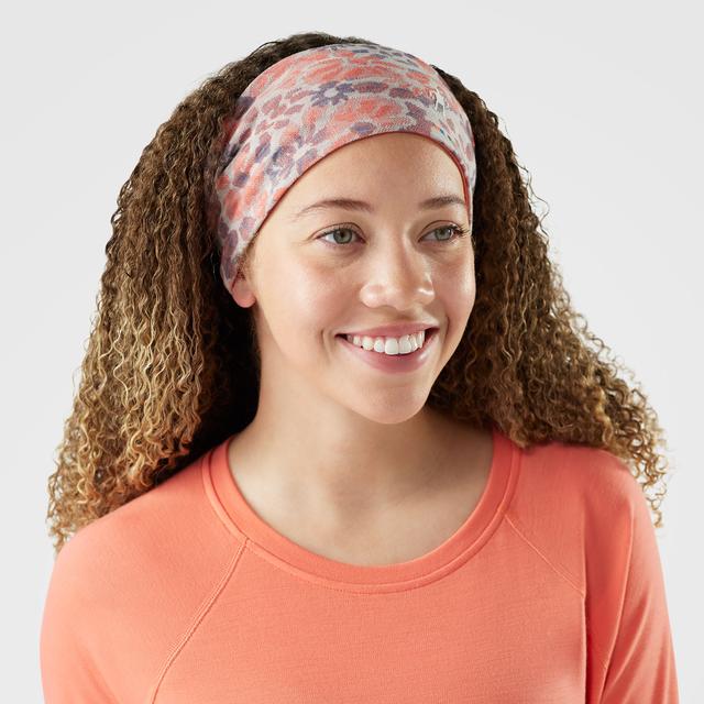 Smartwool Unisex Thermal Merino Reversible Headband Coral Reef Floral