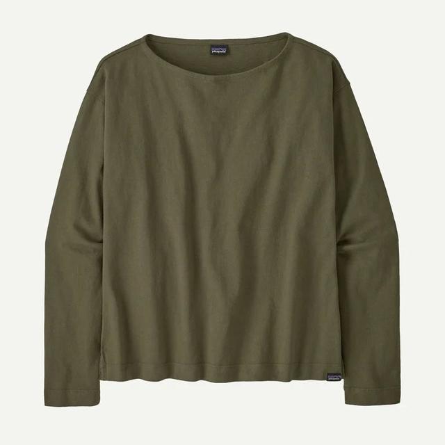 Patagonia Long Sleeved Mariner Top Basin Green