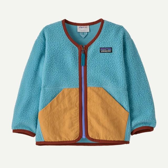 Patagonia Baby Shearling Jacket Snowmelt Blue