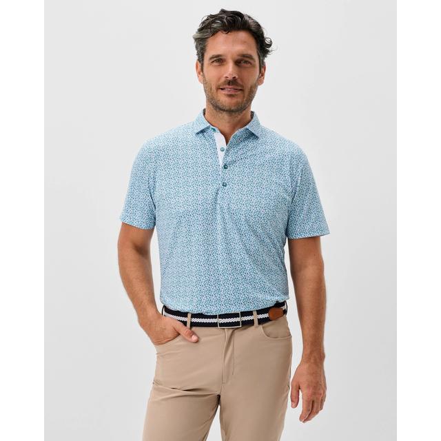 Johnnie-o Performance Mesh Polo - Peelin Good Tropical