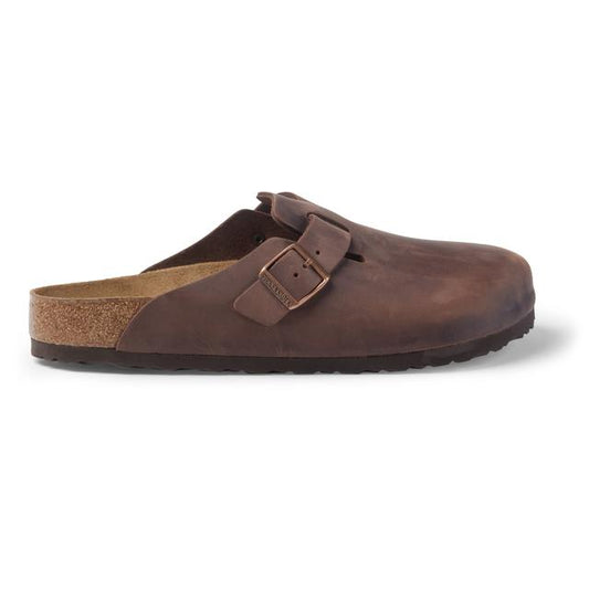 Birkenstock Boston Soft Footbed Oiled Leather HABANA OILED LEATHER