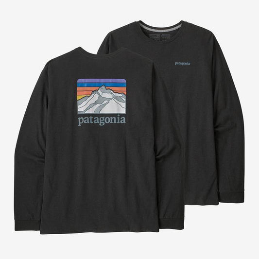 Patagonia M's L/s Line Logo Ridge Responsibili-tee INBK