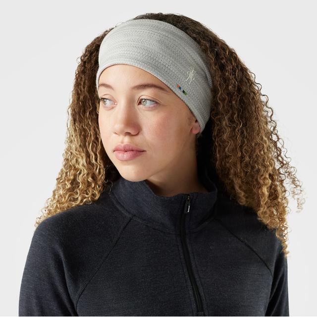Smartwool Unisex Thermal Merino Reversible Headband Light Gray Color Shift