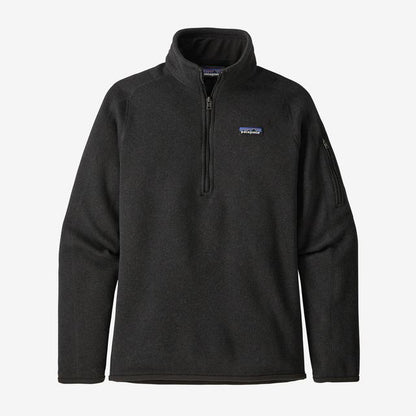 Patagonia W's Better Sweater 1/4 Zip BLK