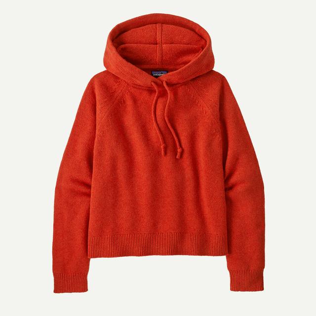 Womens Recycled Wool-blend Hooded P/o Sweater Patagonia