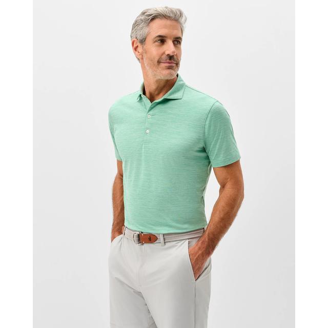 Mens Huron Solid Featherweight Performance Polo Johnnie-o