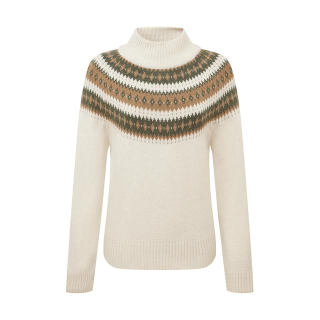 Sherpa Adventure Gear Indu Eco Mock Neck IVORY